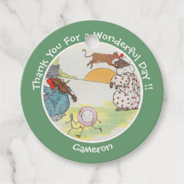 Hej Diddle Diddle Födelsedagsfest Collection Gåvor Etiketter