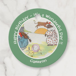 Hej Diddle Diddle Födelsedagsfest Collection Gåvor Etiketter