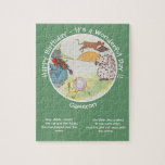 Hej Diddle Diddle Födelsedagsfest Collection Pussel<br><div class="desc">Nursery Rhyme illustration från "The Real Mor Goose" av Blanche Fisher Wright (1916). En upphovsrättsskyddad, offentlig domän-image. Detta görs från en mycket högupplöst bild, skannad direkt från ursprungskällan och ger därmed högsta möjliga kvalitet. Dag, ddle! Katten och fienden, kon hoppade över måne, den lilla hund skrattade åt att se sådan...</div>