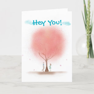 HEJ DIG ANNIVERSARY CARD TACK KORT
