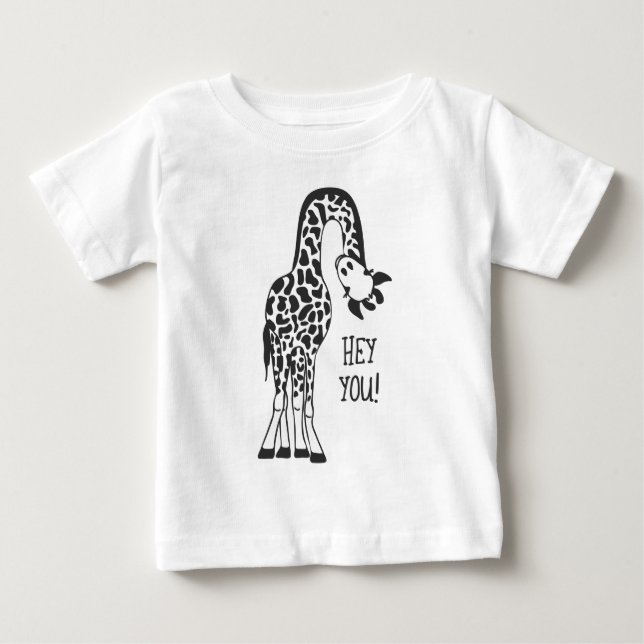 Hej du! Giraffen T Shirt (Framsida)