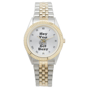 Hej Du Kommer Igång Finger Silver Armbandsur