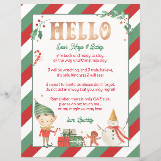 Hej Elf Välkommen Elf North Pole Magic