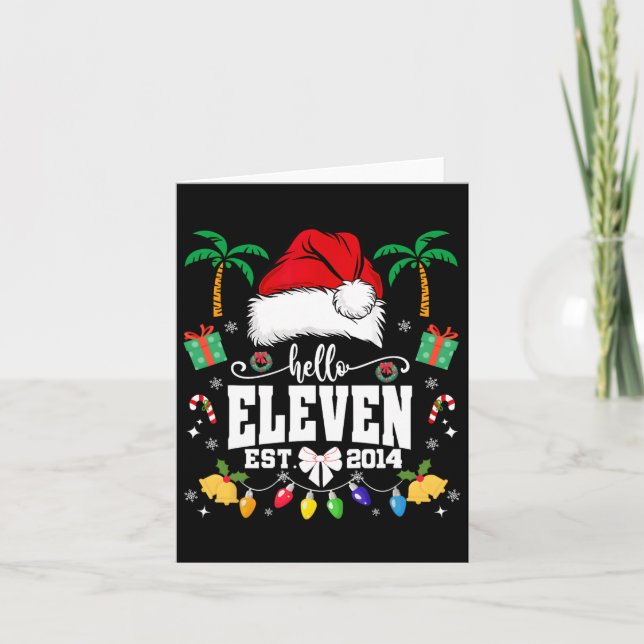Hej Elva Est 2014 Coquette Bow jul 11:e Kort (Framsida)