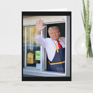 Hej Få Din Burger Donald Trump Lagar Pommes Frites Kort