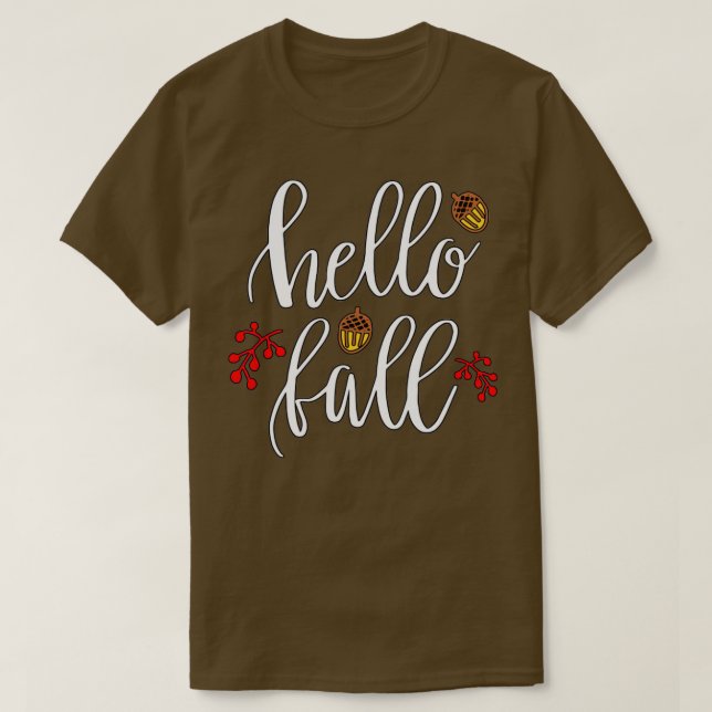 Hej fall 8 t shirt (Design framsida)