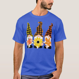 Hej Fall Autumn Play Gnomes Lämna Pumpkin Spice T Shirt