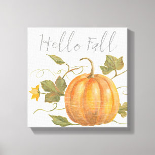 Hej Fall Canvastryck