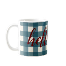 Hej Fall Elegant Red Navy Blue Organic 