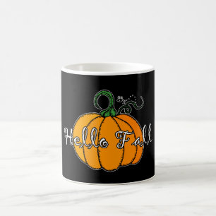 Hej Fall Fall Pumpkin Hellow Pumpkin Kaffemugg
