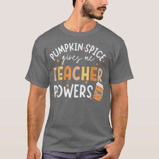 Hej Fall Falling Autumn Pumpkin Spice Teacher Po T Shirt