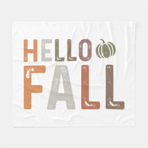 Hej Fall Fleecefilt