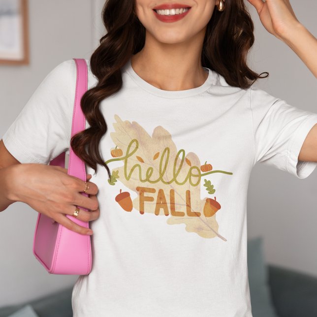 Hej Fall, hösten Fall Vibes T Shirt (Skapare uppladdad)