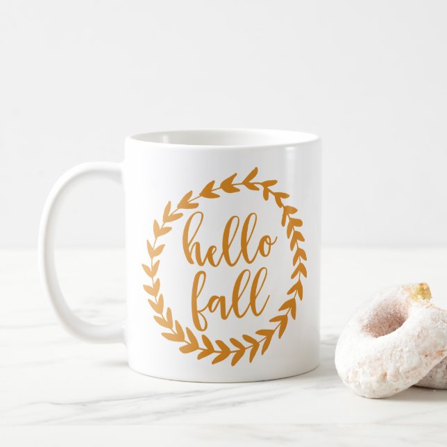 Hej Fall | Kaffemugg (Med munk)
