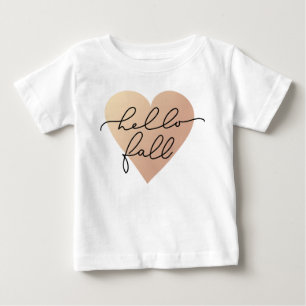 Hej Fall Kärlek Heart T Shirt