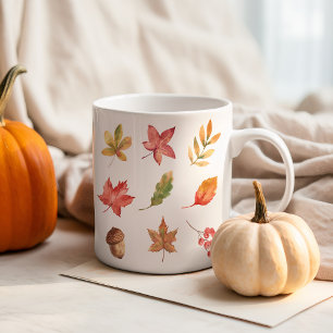 Hej Fall Lycklig höst Kaffemugg
