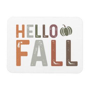 Hej Fall Magnet