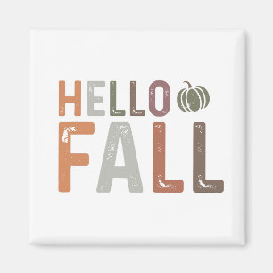 Hej Fall Magnet