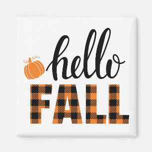 Hej Fall Magnet