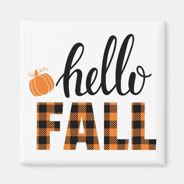Hej Fall Magnet (Framsidan)