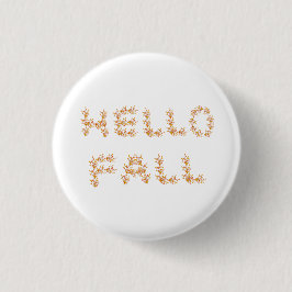 Hej Fall Minimalialist Cute Knapp