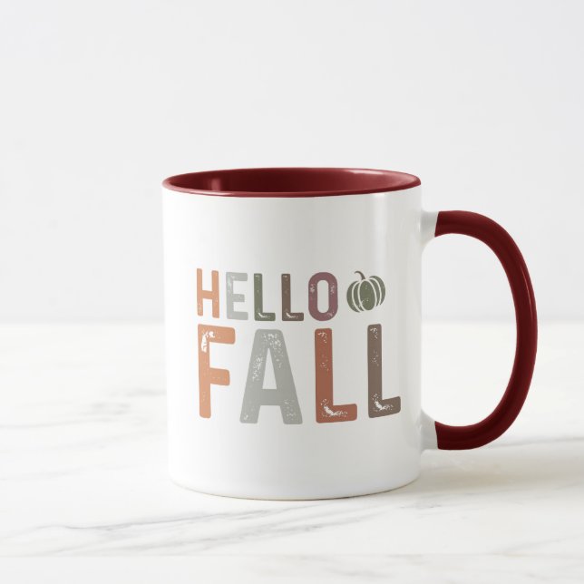 Hej Fall Mugg (Höger)