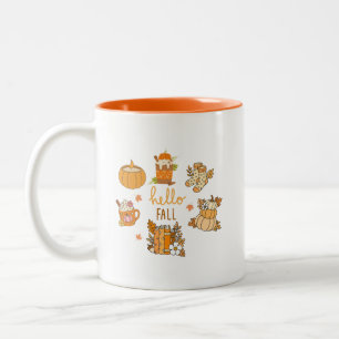 Hej Fall Mugg - Cute Autumn Gift Kopp
