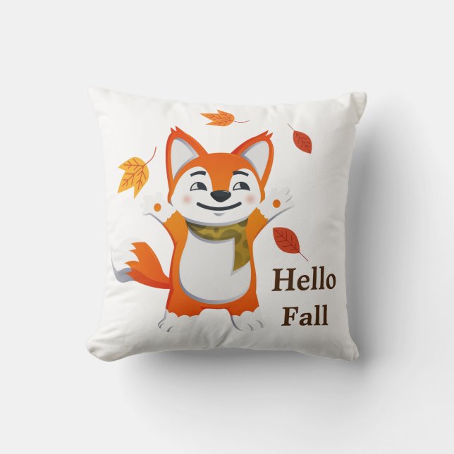 Hej Fall Pillow Kudde (Framsida)