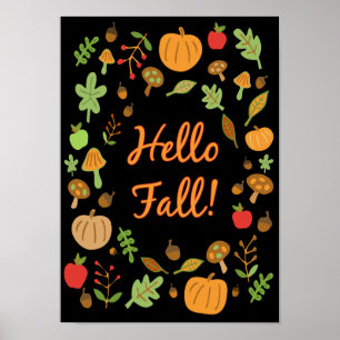 Hej Fall! Poster
