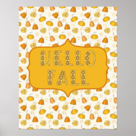 Hej Fall Poster