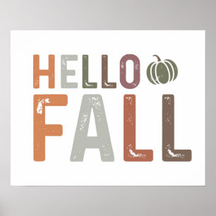 Hej Fall Poster