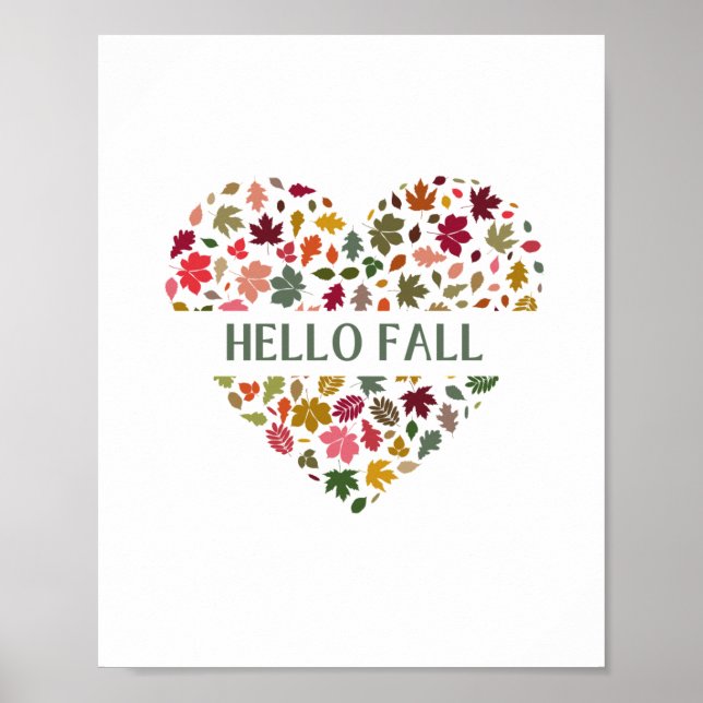 Hej Fall Poster (Framsidan)