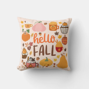 Hej Fall Pumpkins Kudde