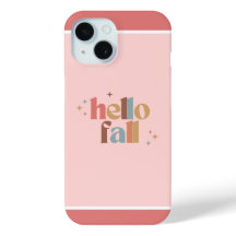 Hej Fall Retro Typografi