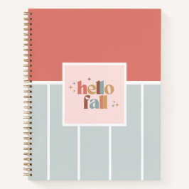 Hej Fall Retro Typography Stripe
