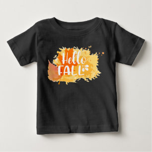 Hej Fall småbarn T, barn höstskjorta T Shirt