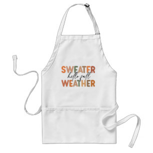 Hej Fall   Sweater Weather Förkläde