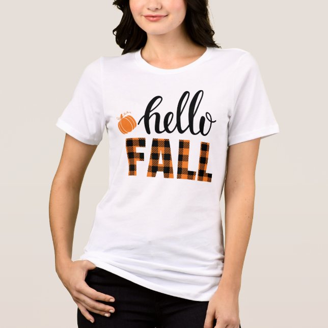 Hej Fall T Shirt (Framsida)