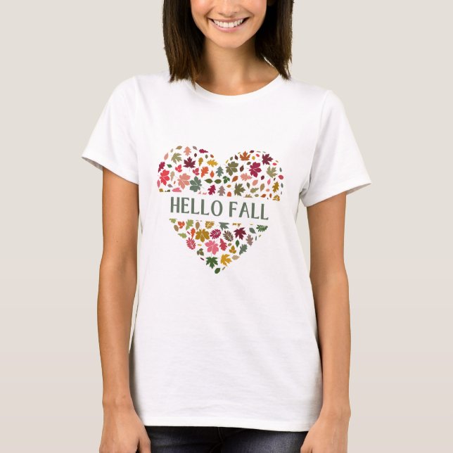 Hej Fall T Shirt (Framsida)
