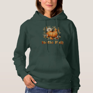 Hej Fall vattenfärgssnäckor höst löv T Shirt