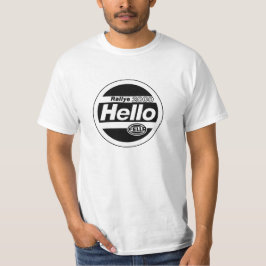 Hej Fella Rally Ljus T Shirt