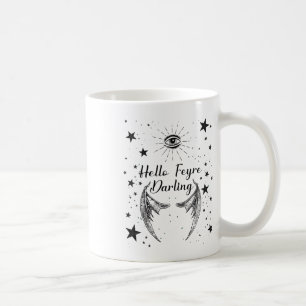 Hej Feyre Darling Acotar Design Sticker Kaffemugg
