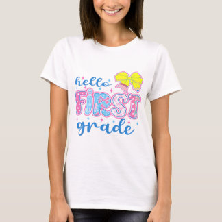 Hej First Klass, första Klass, Back to school T Shirt