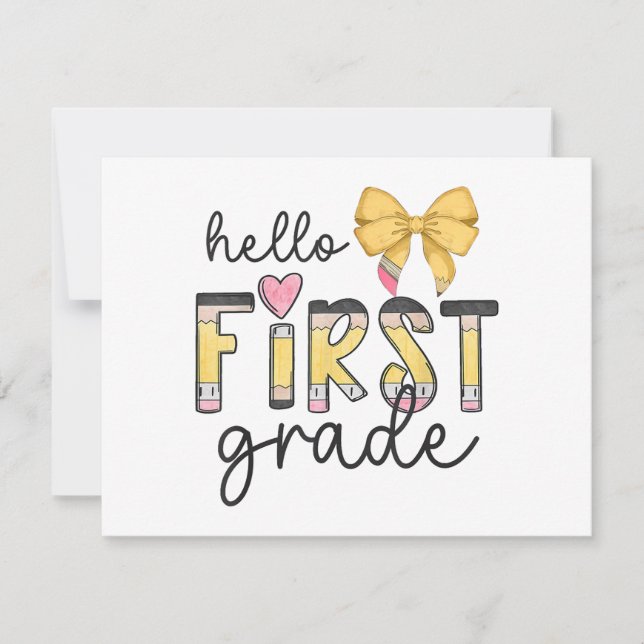 Hej First Klass Lacher Coquette Pencil Bow BAY (Framsida)