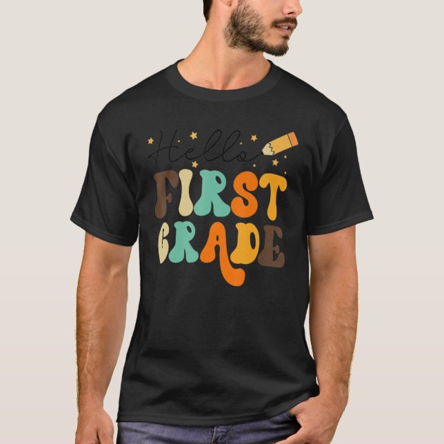 Hej First Klass Team 1st Klass Back to school Te T Shirt (Framsida)