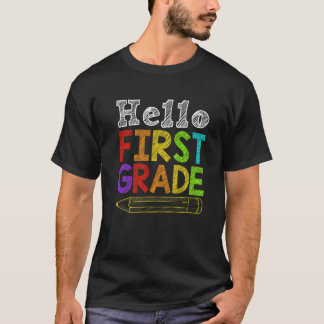 Hej First Klass Team 1st Klass Back to school Te T Shirt