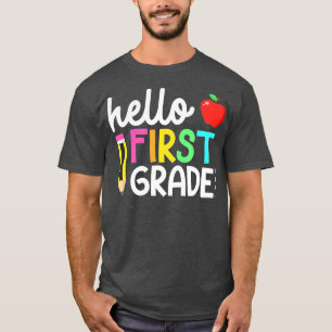 Hej First Klass Team 1st Klass Back to school Te T Shirt