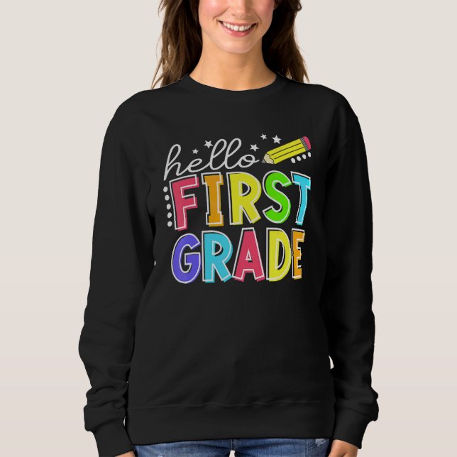 Hej First Klass Team 1st Klass Back to school Te T Shirt (Framsida)