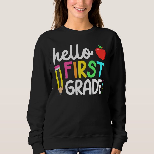 Hej First Klass Team 1st Klass Back to school Te T Shirt (Framsida)