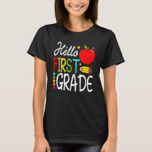 Hej First Klass Team 1st Klass Back to school Te T Shirt